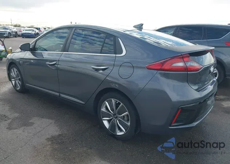 2019 Hyundai Ioniq Hybrid Limited from USA, damaged, VIN KMHC05LC8KU124623